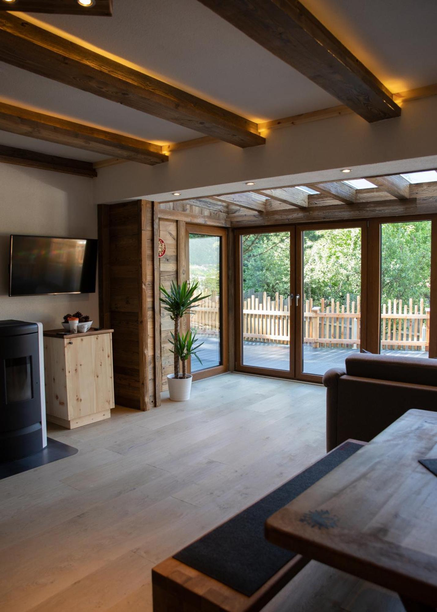 Chalet Gletscherblick Stubai Mieders Exterior photo