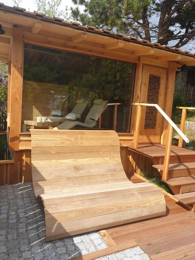 Chalet Gletscherblick Stubai Mieders Exterior photo
